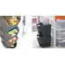 Prosperplast SORTIBOX Sada 3 odpadkových košov 3x25l, antracit IKWB25S3