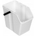Prosperplast SORTIBOX II Sada 4 odpadkových košov 4x25l, biela ISWB25S4