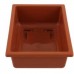PROSPERPLAST DBON truhlík 20 x 14 x 7,5 cm, terakotová DBON