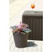 Prosperplast WOODE kvetináč 48,8x45,7cm šedý kameň DBWO490