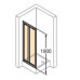HÜPPE Classics elegancia PT 1000 Lietacie sprchové dvere 501403