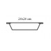 PYREX Misa Red 24 x 24 cm