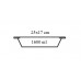 PYREX Zapekacia misa oválna GREY 25 x 17 cm C302B04/5044