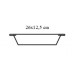 PYREX Zapekacia forma hranatá GREY 26 x 12,5 cm