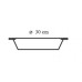 PYREX Zapekacia forma guľatá GREY 30 x 30 cm