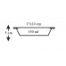 PYREX Zapekacia misa hranatá 4v1 0,35 l