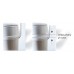 RAVAK Elegance Sprchové dvere ESD1-90 L white Transparent 0EL70100Z1