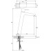 RAVAK 10° FREE TD F 015.00 Umývadlová stojanková batéria 333 mm, bez výpuste X070130
