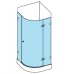 RAVAK Brilliant BSKK3-100 L štvrťkruhový sprchovací kút, chróm + transparent 3ULAAA00Y1