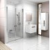 RAVAK CHROME CSDL2-90 sprchové dvere, white + Transparent 0QV7C10LZ1