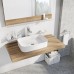 RAVAK CERAMIC 550 R SLIM Umývadlo keramické biele XJX01155002
