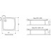 RAVAK PERSEUS PRO 80 FLAT Sprchová vanička štvorcová 80x80 cm XA034411010