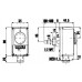 REGULUS Termostat prev. zakrytý. s nádržkou 0-90 ° C, čidlo 5,8x100 13620