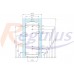 REGULUS akumulačná nádrž PS 200 N , 9 návarkov G 6 / 4 " , 181 litrov 10050