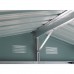 Riwall PRO RMSA 8x10 Brown - záhradný domček kovový 3 x 2,4 m SD-X0810-H170C-B
