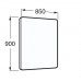 Roca Dama zrcadlo 85 x 90 cm 7812236000