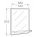 Roca Hall zrkadlo s policou 66 x 92,5 cm, dub 7856443611