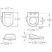 Roca Multiclin Advance Round sedátko s funkciou bidetu Softclose 7811503000