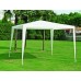 Altánok 3301-PE záhradný 3 x 3 m, biely 3401/3