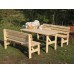 Lavica VIKING 150x80 cm, borovica 151/2