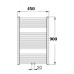 KORADO KORALUX LINEAR Comfort Kúpeľňový radiátor KLTM 900.450 white RAL 9010