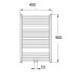 KORADO KORALUX Linear MAX Kúpeľňový radiátor KLMM 900.450 White RAL 9010