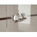 RONAL SA3 Salsa dvojdielna zástena s krídlovými dverami 90cm,chróm/číre sklo SA30901505007