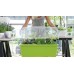 PROSPERPLAST RESPANA Planter Low Prenosný truhlík 77 cm, šedý kameň ISEB770