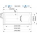 Santech Vaňa LINEA 1700 x 750 mm