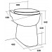 SANIBROY SANICOMPACT 43 WO ECO Silence WC s čerpadlom