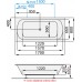 Santech Vaňa ONE 1700 x 800 mm