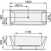 Santech Vaňa DARCY 1655 x 685 mm
