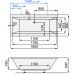 Santech Vaňa VARIA 1800 x 800 mm