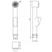 SAPHO Bidet sprej s držiakom, ABS / chróm ND1209-05-2