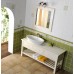 SAPHO BRAND zrkadlo 80x80x2cm , starobiela