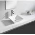 SAPHO ELCHE keramické umývadlo 41x13x41 cm, na dosku BH7008