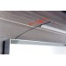 SAPHO TREX LED nástenné svietidlo 47cm 7W, hliník ED163