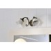 SAPHO BRINDISI svietidlo E14 2x40W, 230V, keramické tienidlo, bronz MC052