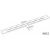 SAPHO OLYMP LED svietidlo, 12W, 230V, 600x35x110mm, chróm