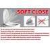 SAPHO NORM sedátko, Soft Close, duroplast, biela MS76S11 