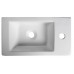 SAPHO MELINDA keramické umývadielko, 46x26 cm pravé BH7004