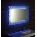 SAPHO SPARK zrkadlo s LED osvetlením 900x600mm, chróm NL642
