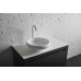 SAPHO THIN okrúhle umývadlo na dosku, 400x112mm, biela mat WN192