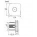 VÝPREDAJ CATA X-MART 10T kúpeľňový ventilátor s časovačom, 15W, nerez PO SERVISE