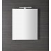SAPHO GRETA Galerka s LED osvetlením, 60x70x14cm, čierna mat GT060-0035