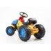 Šliapací traktor G21 Classic žlto/modrý 690811