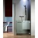 RONAL SLM1 Mobility dvere v polovičnej výške, ľavé, 90cm, aluchrom/zrkadlové SLM1G09005053