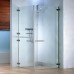 RONAL SLM5 Mobility dvere v normálnej výške, pravý, 80cm,aluchrom/CristPerly SLM51D0805044