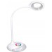 SOLIGHT LED stolná lampička nabíjací, 5W, RGB podsvietenie, stmievateľná WO44