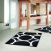 SPIRELLA PEBBLES Kúpeľňová predložka black 55 x 65 cm 1009524